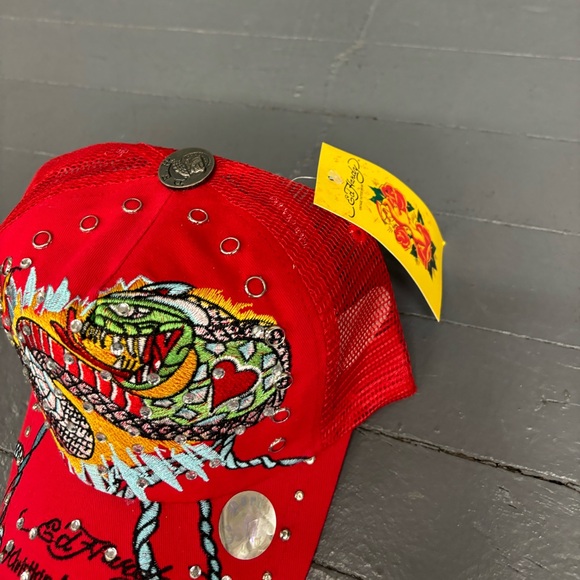 Vintage Ed Hardy hat Y2K - Picture 2 of 6